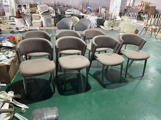 How to Choose Dining Chairs: Stainless Steel Gold vs PU Leather