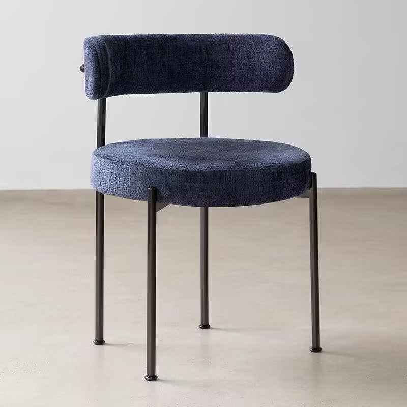 Velvet Stainless Steel Dining Chair