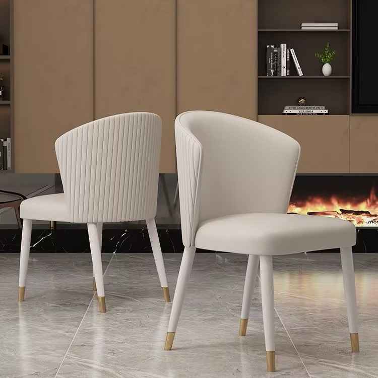 Creamy white Dining Chairs Set of 8