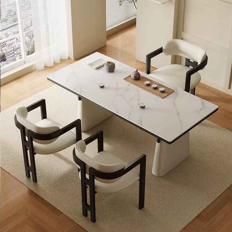 Ash Wooden Kitchen chair Modern Fabric Leather Velvet wood Dining Room Chair Farmhouse Kitchen Side Chairs Set