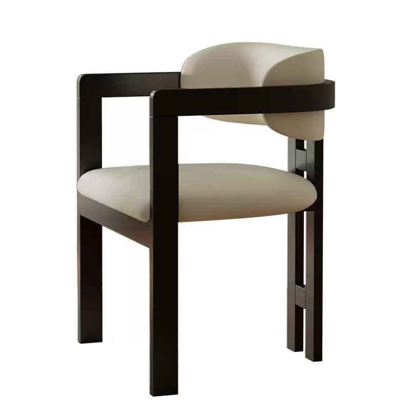 Ash Wooden Kitchen chair Modern Fabric Leather Velvet wood Dining Room Chair Farmhouse Kitchen Side Chairs Set