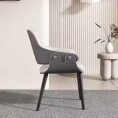 Best grey kitchen living room chairs with armrests for 6