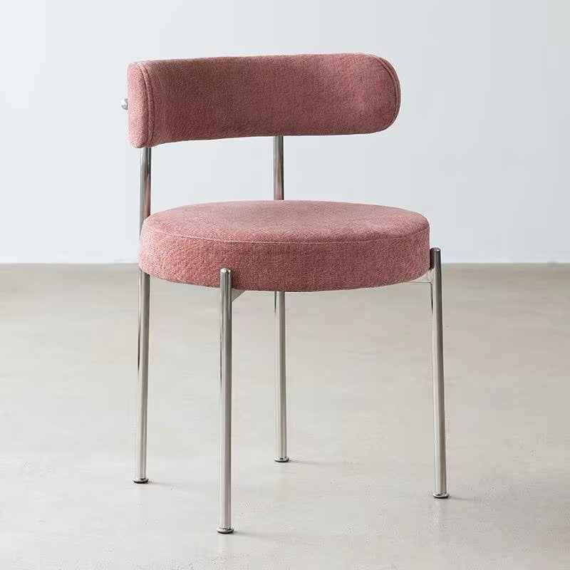 Velvet Stainless Steel Dining Chair