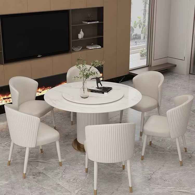 Creamy white Dining Chairs Set of 8