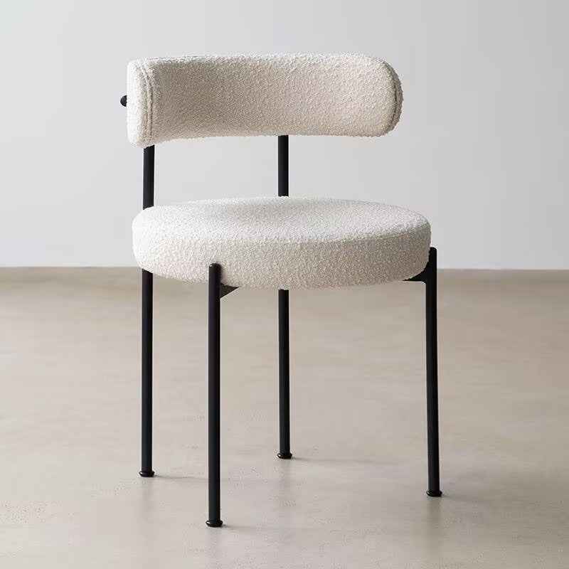 Velvet Stainless Steel Dining Chair
