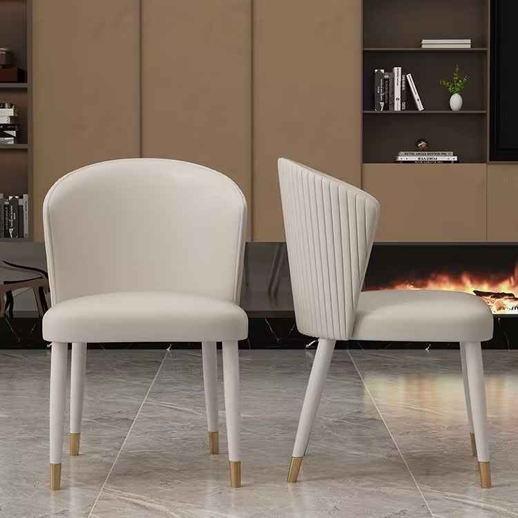 Creamy white Dining Chairs Set of 8