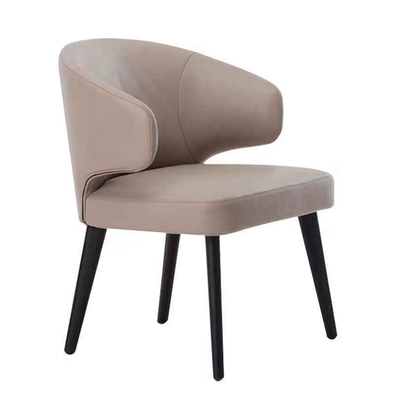 Velvet Brown blue Kitchen Dining Chairs Set of 8