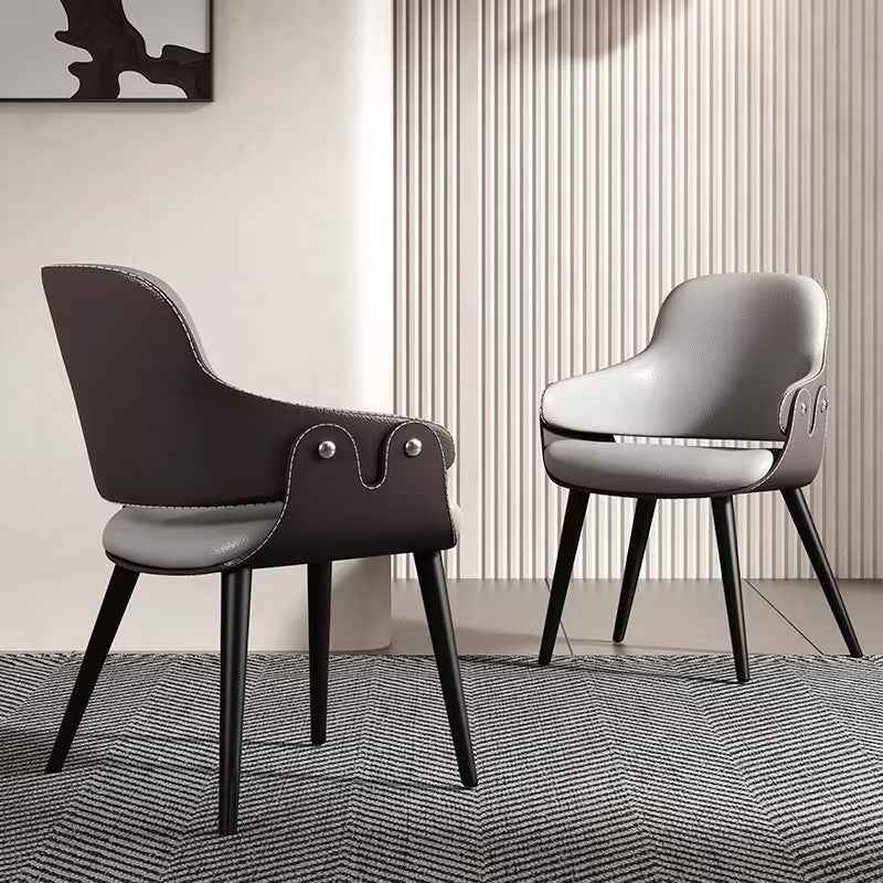 Best grey kitchen living room chairs with armrests for 6