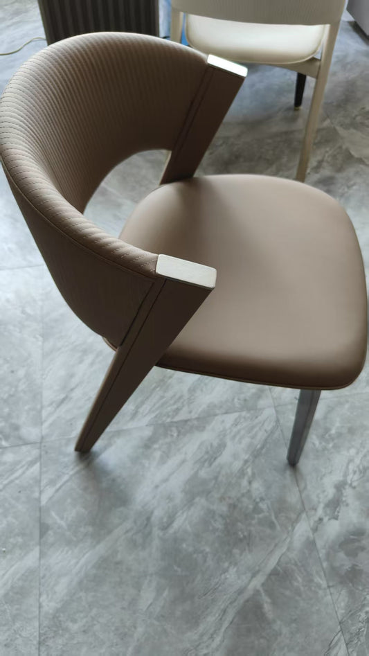 2025 Dining Chair Trends: Stainless Steel Gold & PU Leather Dominance