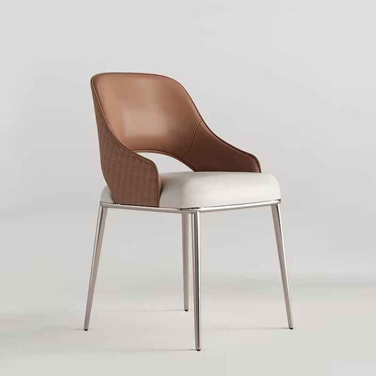 Brown Kitchen Dining Chairs Set of 6