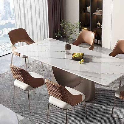 Brown Kitchen Dining Chairs Set of 6